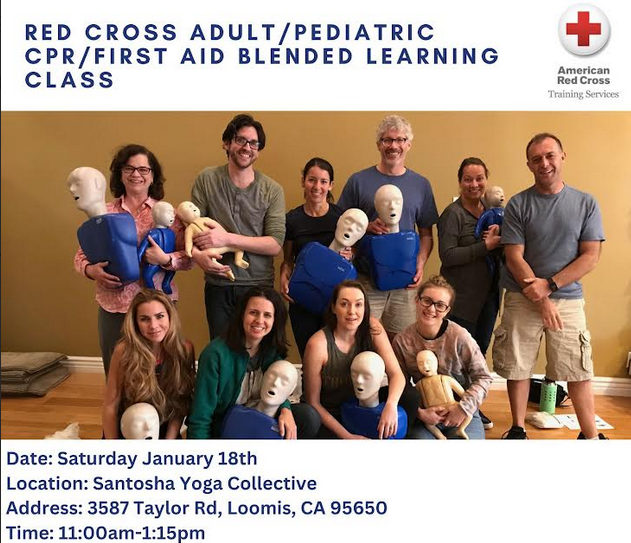 CPR / First Aid Red Cross Certification Training
