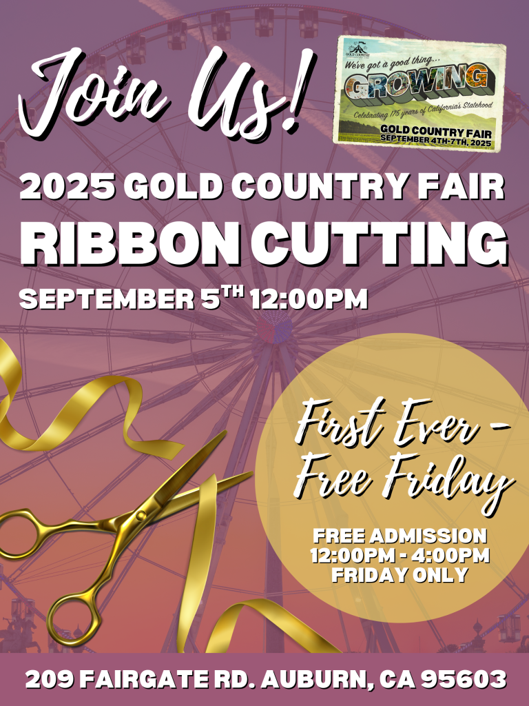 Ribbon Cutting : Gold Country Fair
