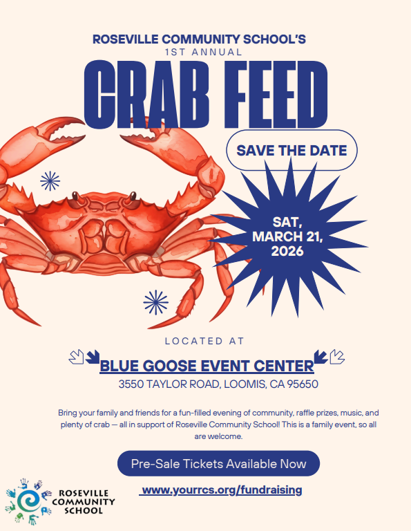 Roseville Community School’s First Annual Crab Feed