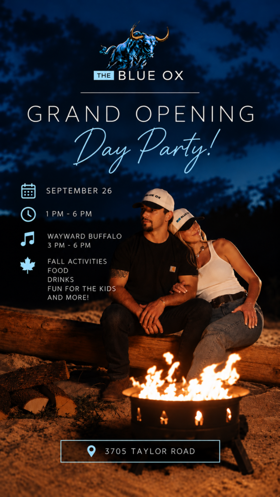 The Blue Ox Grand Re-Opening Party